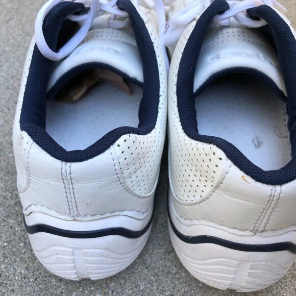 CROCS Crocband Casual Shoes Men's Size 11 White/Blue Sneakers 10935-126 - Picture 6 of 10